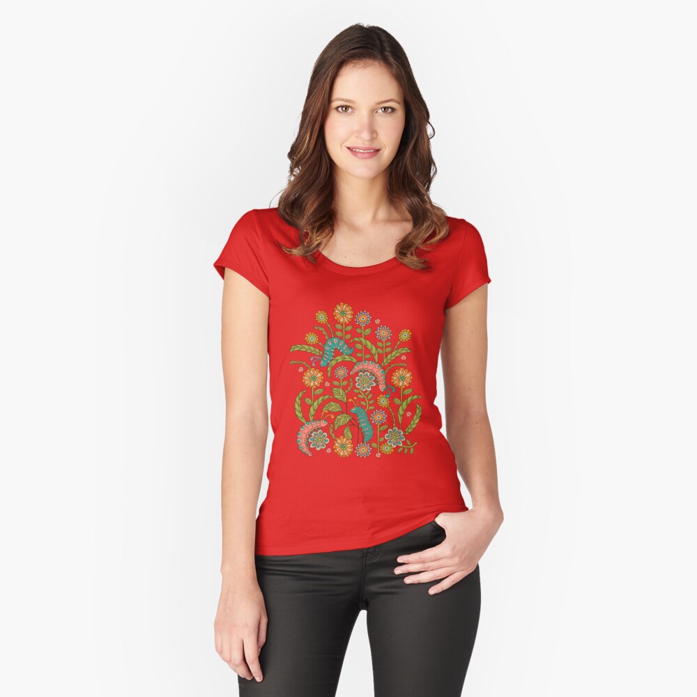 Item preview, Fitted Scoop T-Shirt designed and sold by unblink.
