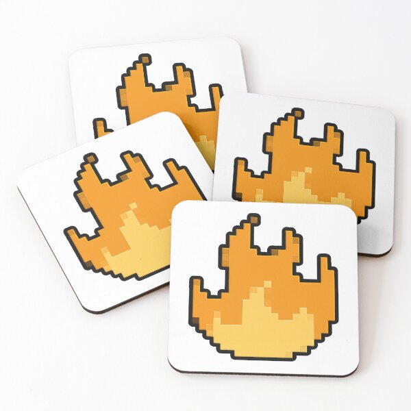 Item preview, Pixel Fire (embossed) designed and sold by agenttomcat.