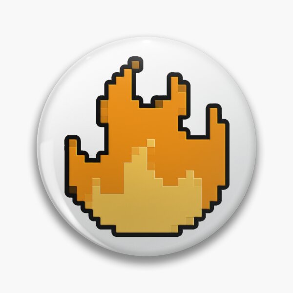Item preview, Pixel Fire (embossed) designed and sold by agenttomcat.