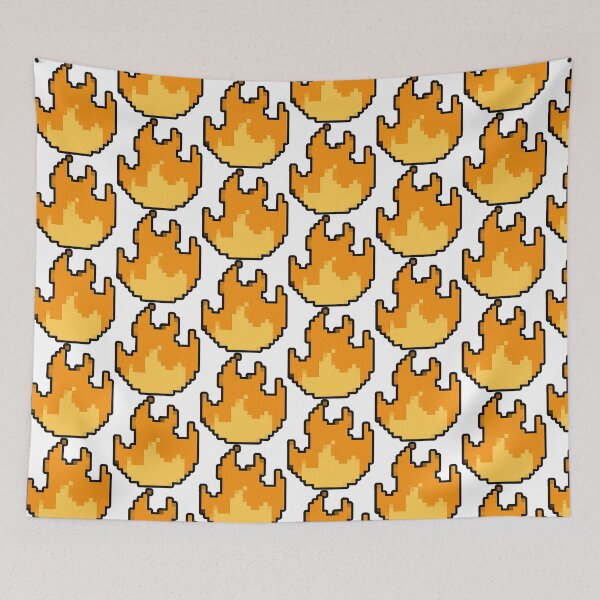 Item preview, Pixel Fire (embossed) designed and sold by agenttomcat.
