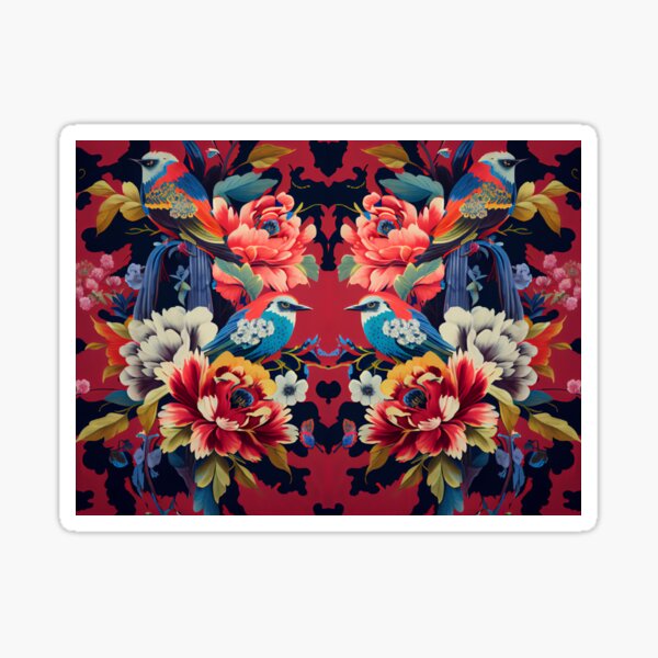 Item preview, Birds and flowers Pattern  designed and sold by zoldi.