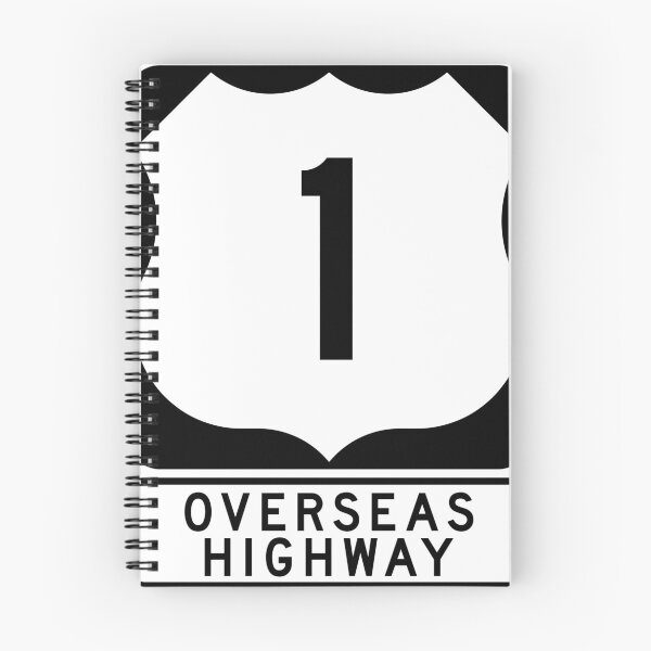 Item preview, Overseas Highway US Route 1 Road Sign designed and sold by NewNomads.