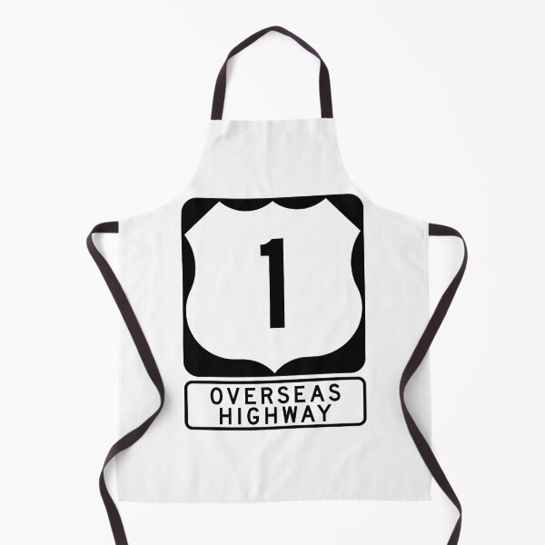 Item preview, Overseas Highway US Route 1 Road Sign designed and sold by NewNomads.