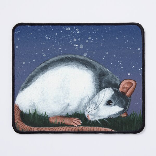 Item preview, Sleeping Roan Rat designed and sold by WolfySilver.