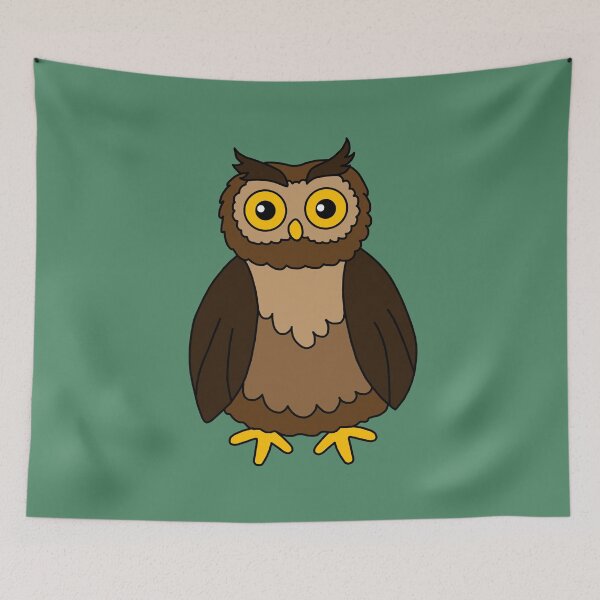 Item preview, Cute Cartoon Owl designed and sold by Scat the cat.