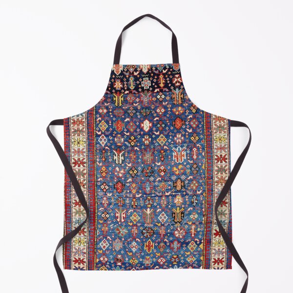 Item preview, Daghestan East Caucasus Antique Rug Print designed and sold by Vicky Brago-Mitchell®.