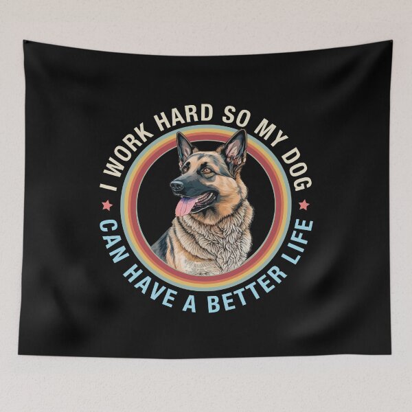 Item preview,  Better Life - German Shepherd  designed and sold by TaraGbear.