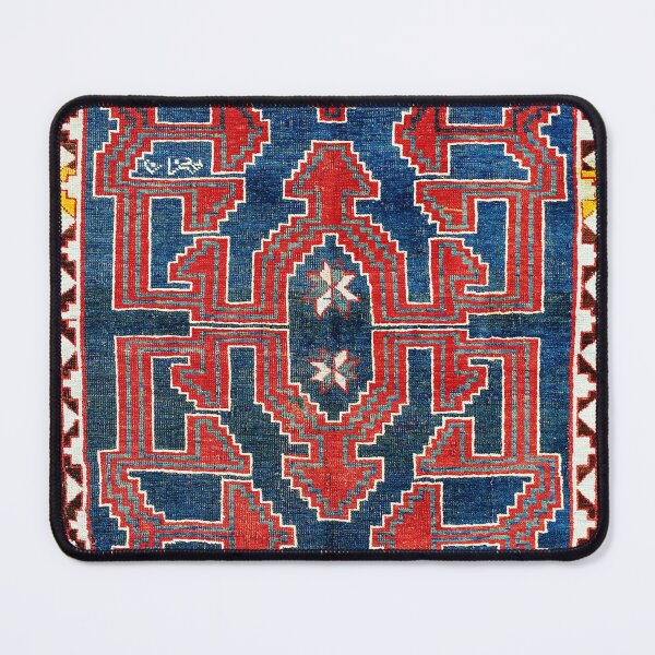 Item preview, Avar Daghestan East Caucasus  Antique Rug Print designed and sold by Vicky Brago-Mitchell®.