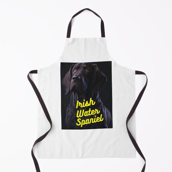 Item preview, Irish Water Spaniel Dark Background designed and sold by IrishPOD.