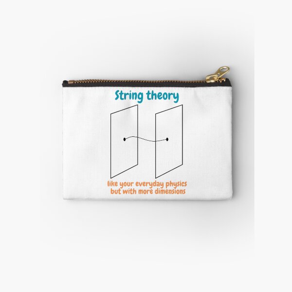 Item preview, string theory, like your everyday physics but with more dimensions, funny physics designed and sold by NoetherSym.