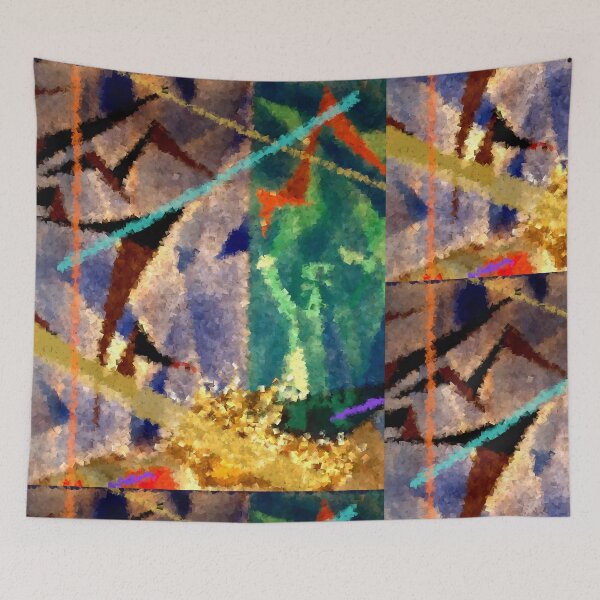 Item preview, Cubism meets Art Deco designed and sold by lobodelnoir.
