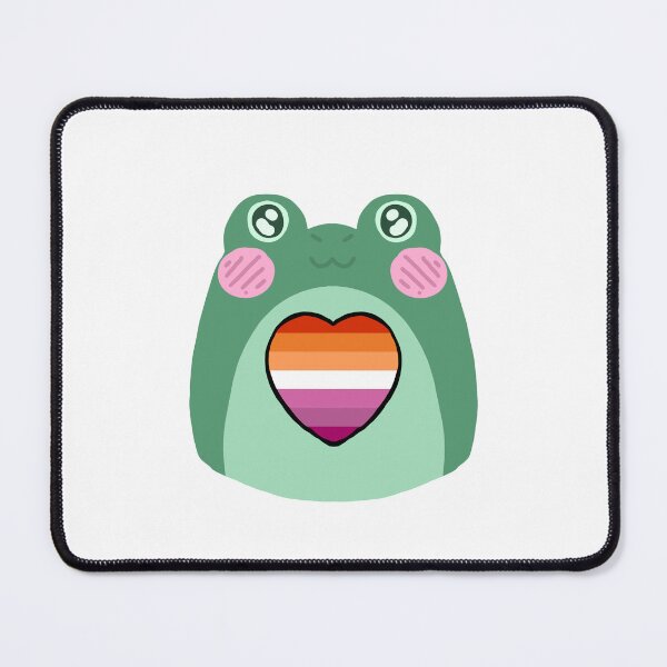 Item preview, Lesbian Pride Frog designed and sold by Bug Eyes!.