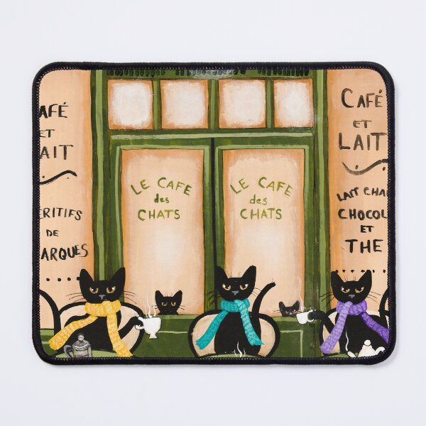 Item preview, Le Cafe des Chats designed and sold by KilkennyCat Art.