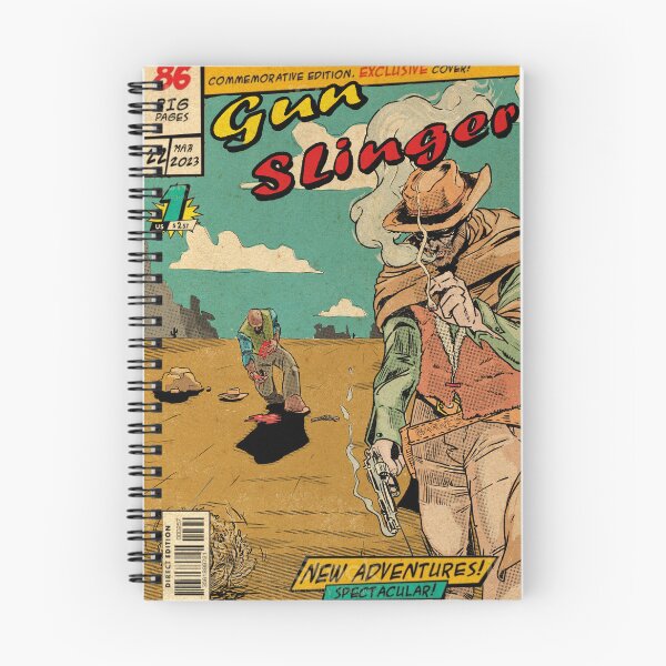 Item preview, Gunslinger coloured  designed and sold by BarnesComicArt.