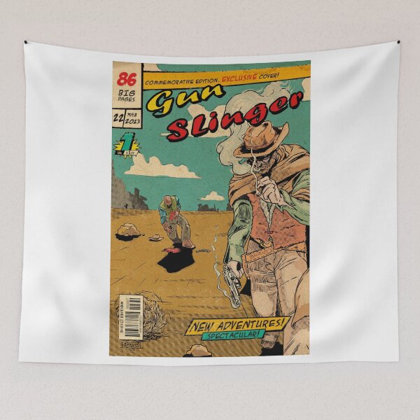 Item preview, Gunslinger coloured  designed and sold by BarnesComicArt.