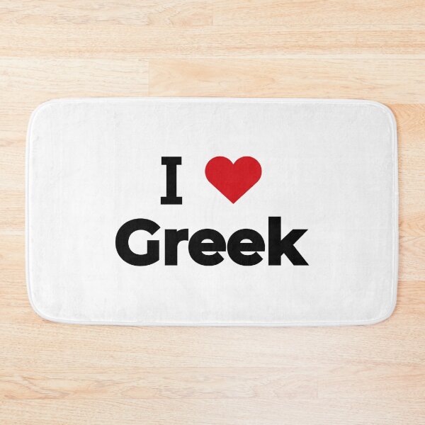 Item preview, I love Greek designed and sold by Moyanana.