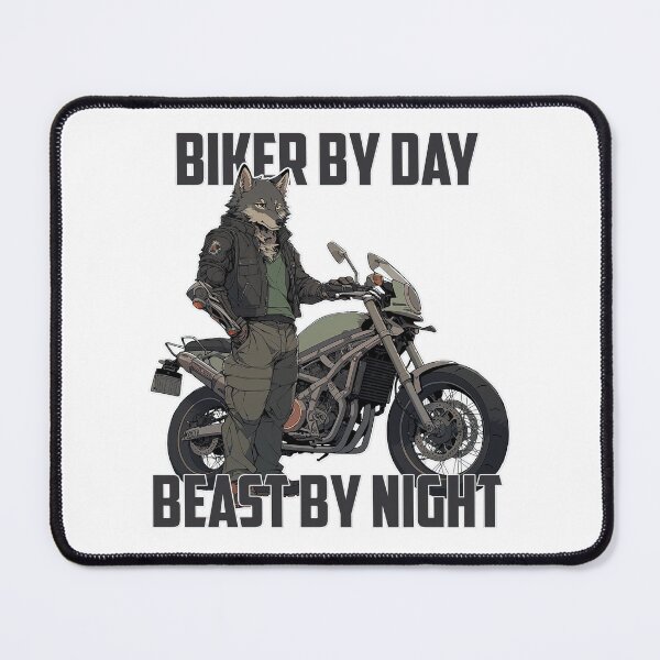 Item preview, Biker Beast Wolf designed and sold by NordWulf.