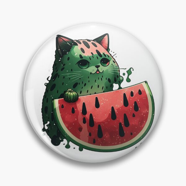 Item preview, Catermelon sticker designed and sold by potatocutts.