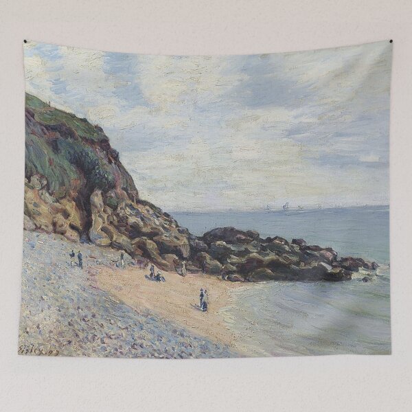 Item preview, Langland Bay by Alfred Sisley designed and sold by tomorrowsart.