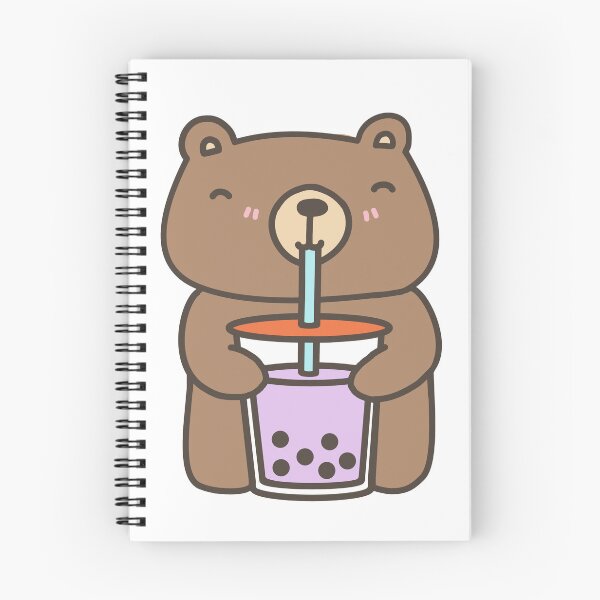 Item preview, Boba Bear Taro Milk Tea designed and sold by beautifullee.