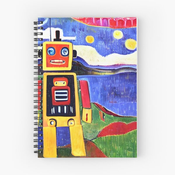 Item preview, Robot in the style of famous art. designed and sold by CRAFTER-MEDIA.