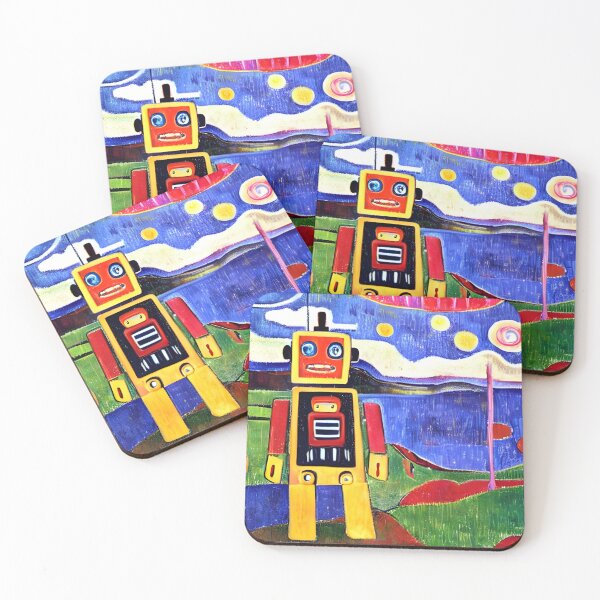 Item preview, Robot in the style of famous art. designed and sold by CRAFTER-MEDIA.