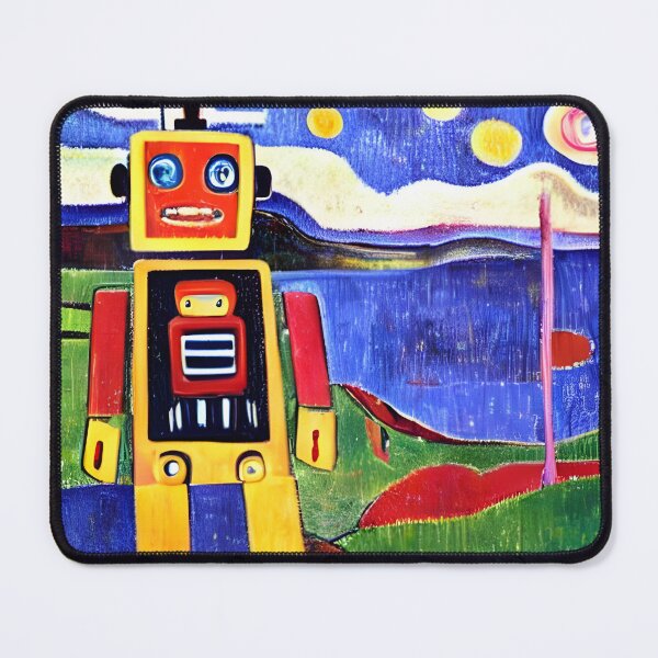 Item preview, Robot in the style of famous art. designed and sold by CRAFTER-MEDIA.