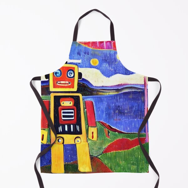 Item preview, Robot in the style of famous art. designed and sold by CRAFTER-MEDIA.
