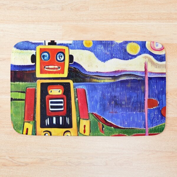Item preview, Robot in the style of famous art. designed and sold by CRAFTER-MEDIA.