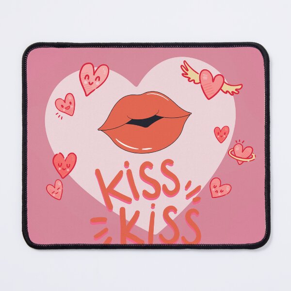 Item preview, Pattern with lips designed and sold by karima-jd.