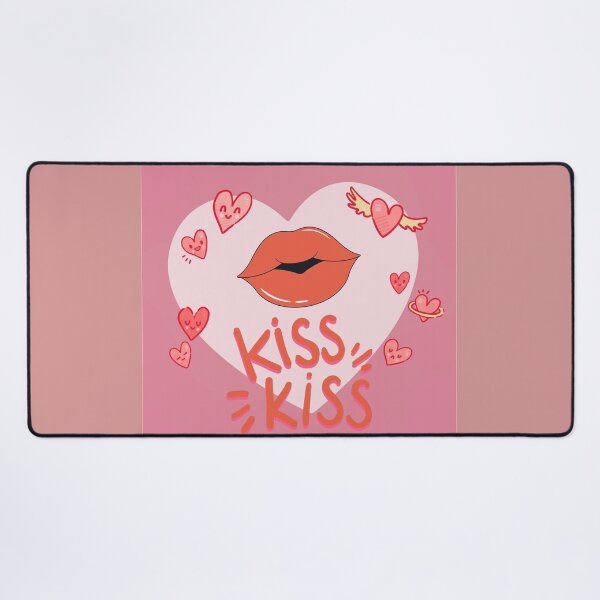 Item preview, Pattern with lips designed and sold by karima-jd.
