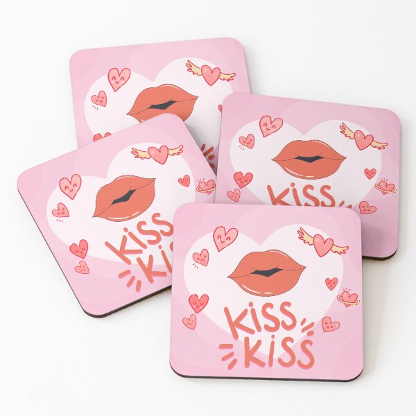 Item preview, Pattern with lips designed and sold by karima-jd.