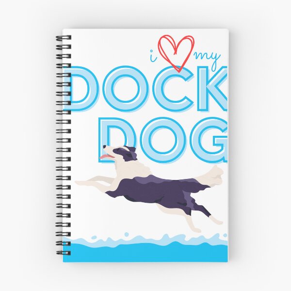 Item preview, I Love my Dock Dog (Border Collie) designed and sold by frankandlucyco.