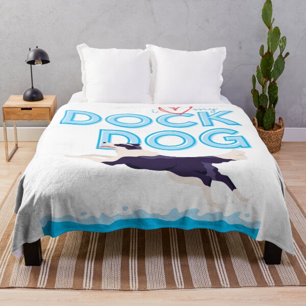 Item preview, I Love my Dock Dog (Border Collie) designed and sold by frankandlucyco.