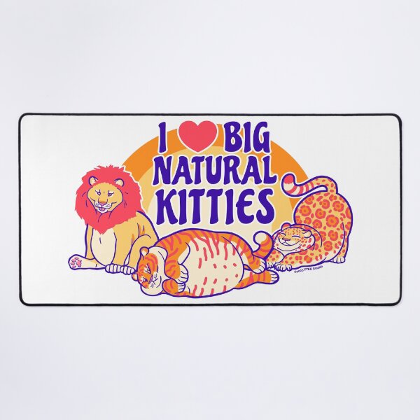 Item preview, I Love Big Natural Kitties designed and sold by ctkrstudio.