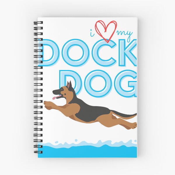 Item preview, I Love my Dock Dog (German Shepherd) designed and sold by frankandlucyco.