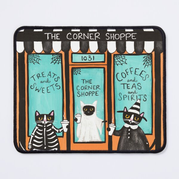 Item preview, The Halloween Corner Shoppe designed and sold by KilkennyCat Art.