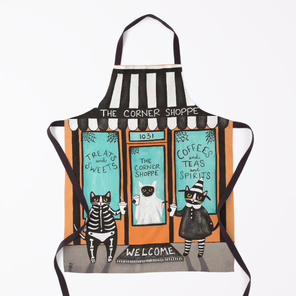 Item preview, The Halloween Corner Shoppe designed and sold by KilkennyCat Art.