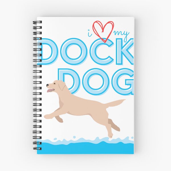 Item preview, I Love my Dock Dog (Labrador) designed and sold by frankandlucyco.