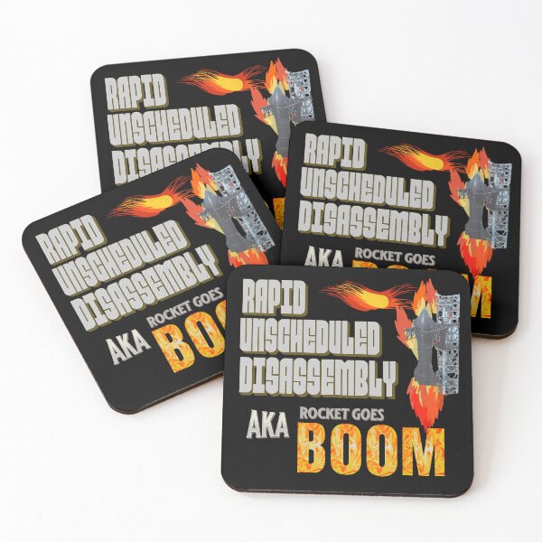 Item preview, Rapid Unscheduled Disassembly Rocket Goes Boom designed and sold by FileStyle.