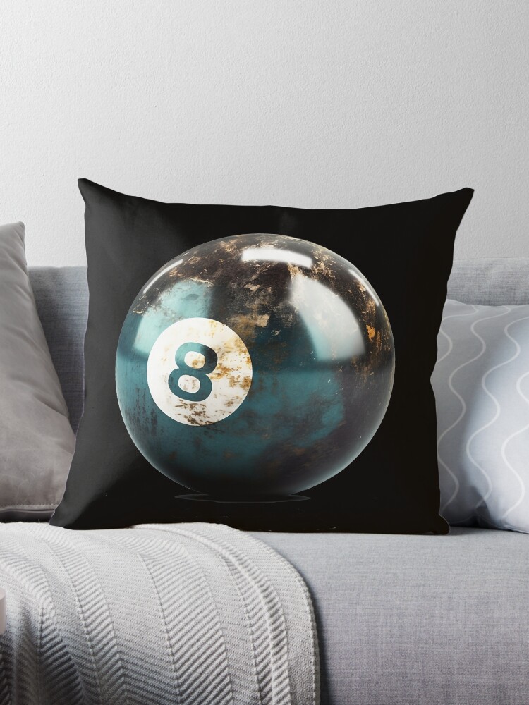 Realistic 8 Ball Pool Billiards Eight Ball Sticker for Sale by cinemapool