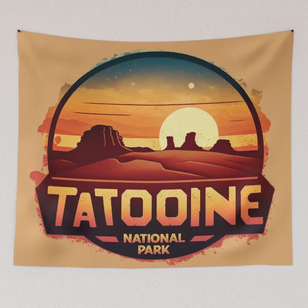 Item preview, Tatooine National Park designed and sold by tokyojeff.