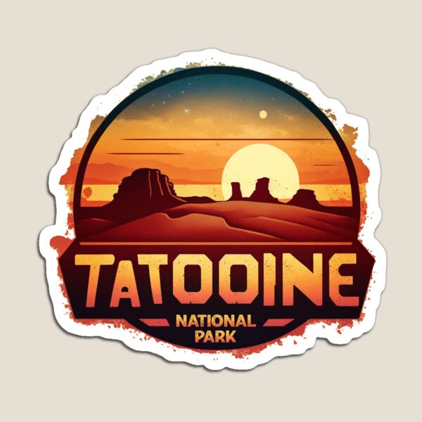 Item preview, Tatooine National Park designed and sold by tokyojeff.