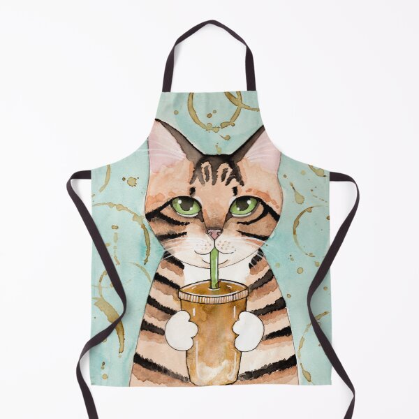 Item preview, Willow With Iced Latte designed and sold by KilkennyCat Art.