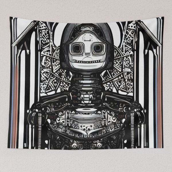 Item preview, Robot in the style of famous art. designed and sold by CRAFTER-MEDIA.