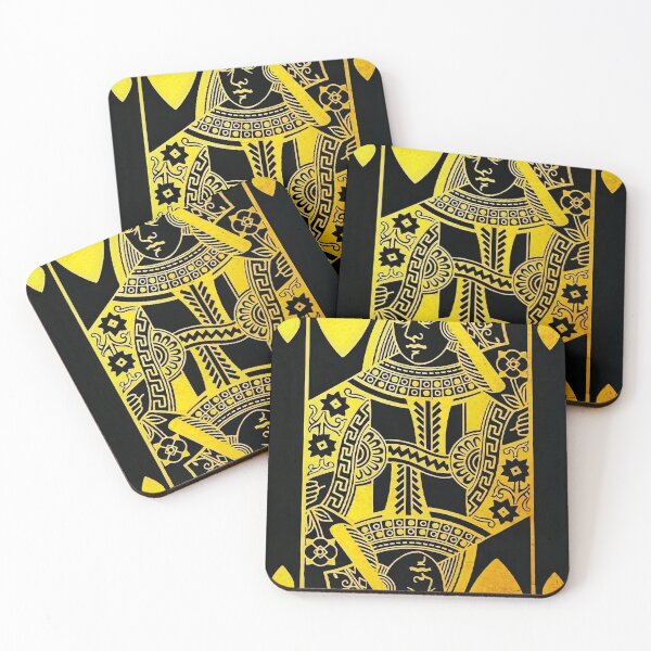 Item preview, king and queens hearts cards set wall art designed and sold by Art0ndemand.