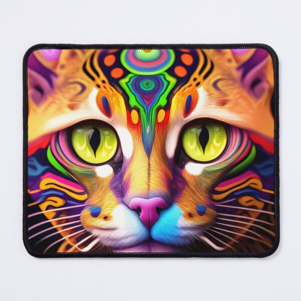 Item preview, Abstract catface designed and sold by Ishan96.