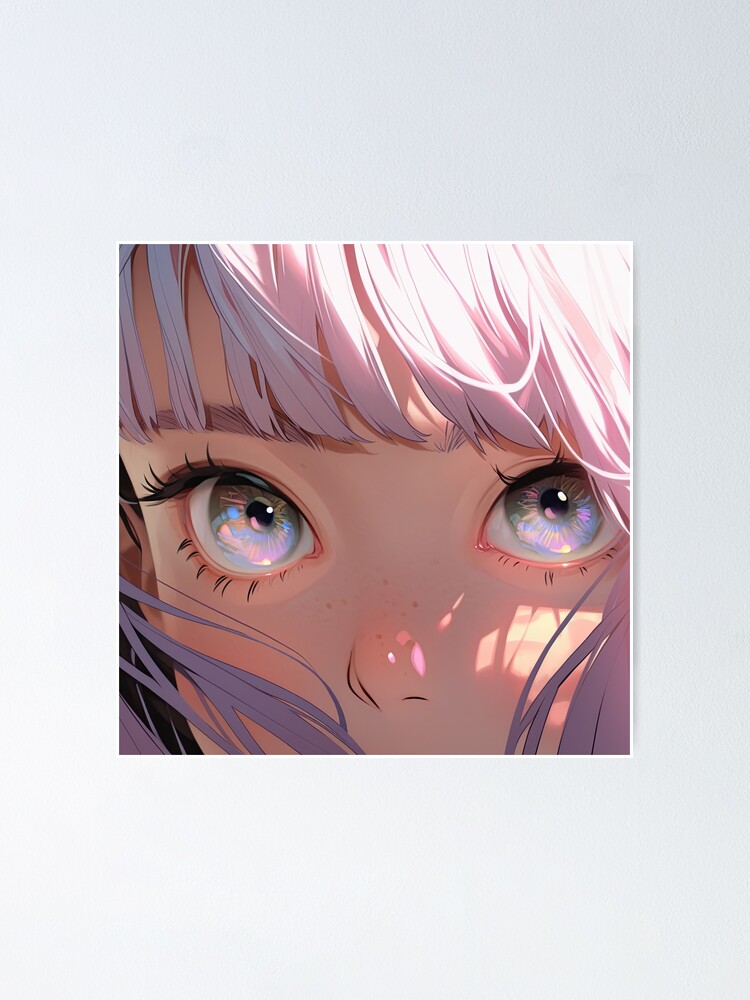 Closeup of a Gorgeous Anime Woman with Green Eyes - AI Generated Artwork -  NightCafe Creator
