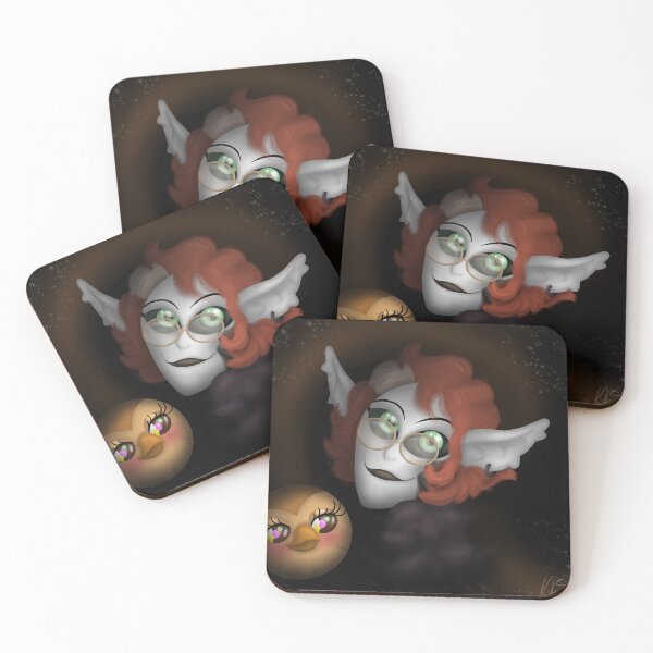 Item preview, Lulu & Hootsifer Pose For A Portrait designed and sold by Krystian Stafford.
