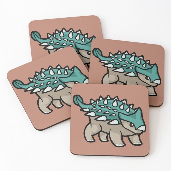 Item preview, Spikey Boi Cute Ankylosaurus Dino Dinosaurio designed and sold by hugadino.
